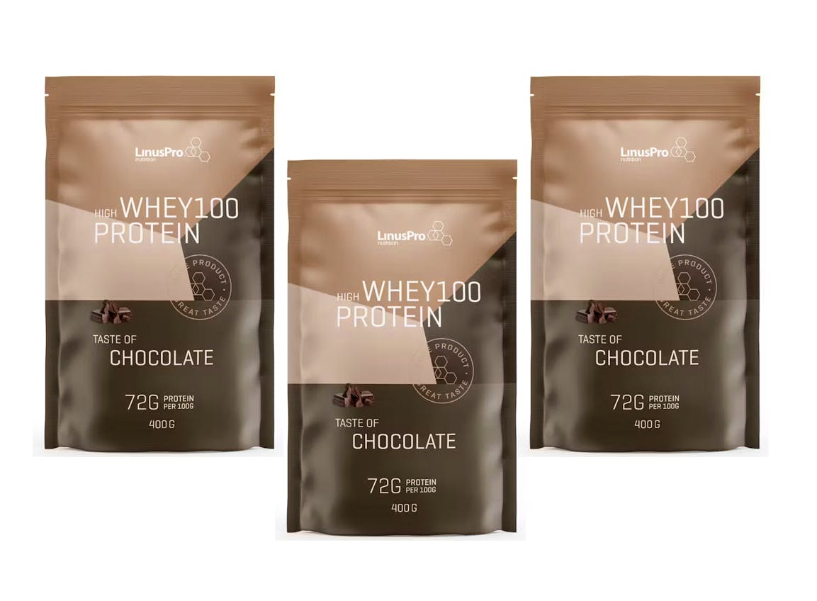 LinusPro Whey100 Chocolate 3 x 400 g