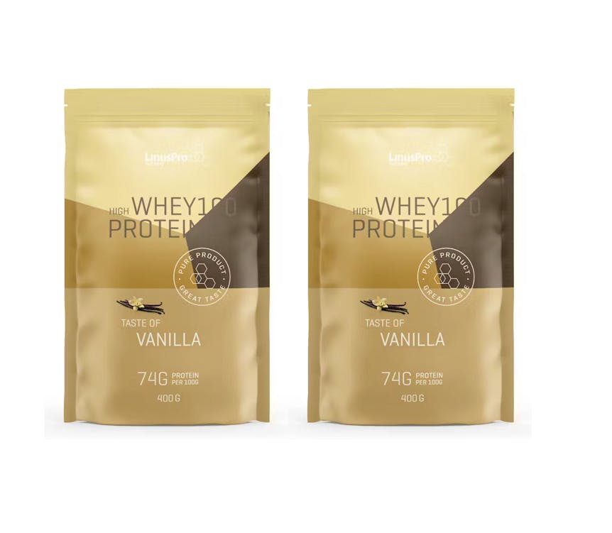 LinusPro Whey100 Vanilla 2 x 400 g