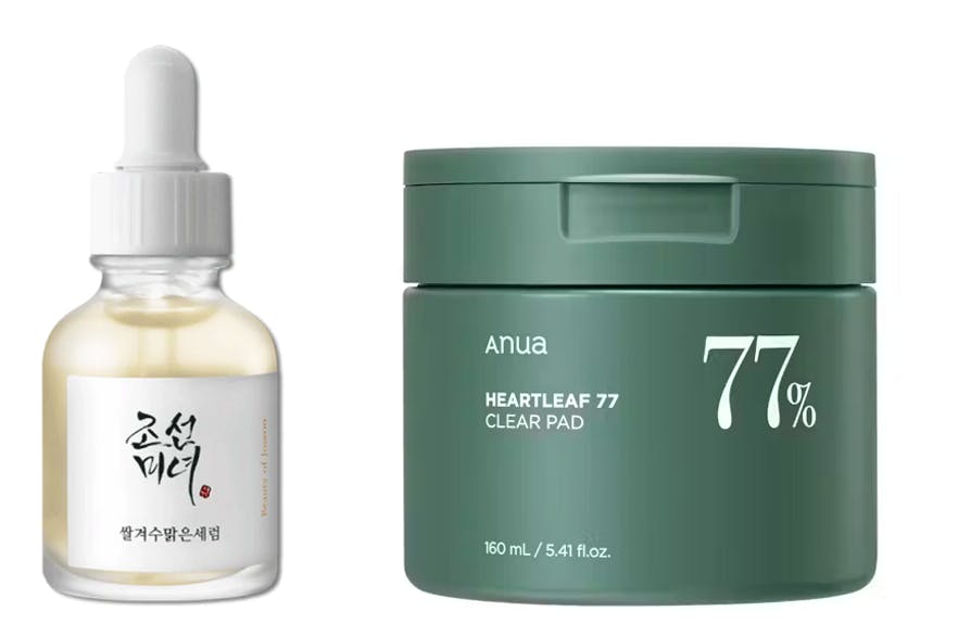 Luxplus Anua Heartleaf 77% Clear Pad & Beauty of Joseon Glow Deep Serum Rice + Arbutin 70 + 30