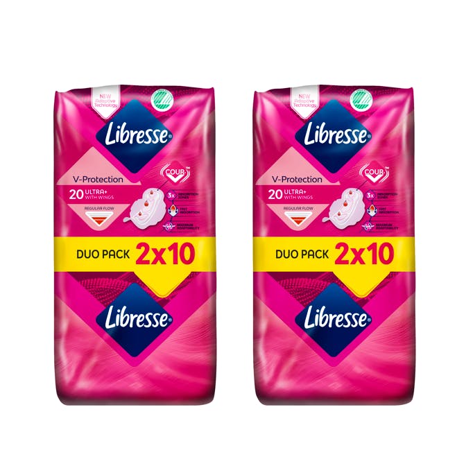 Libresse Ultra Thin Normal with Wings Duo 2 x 20 st