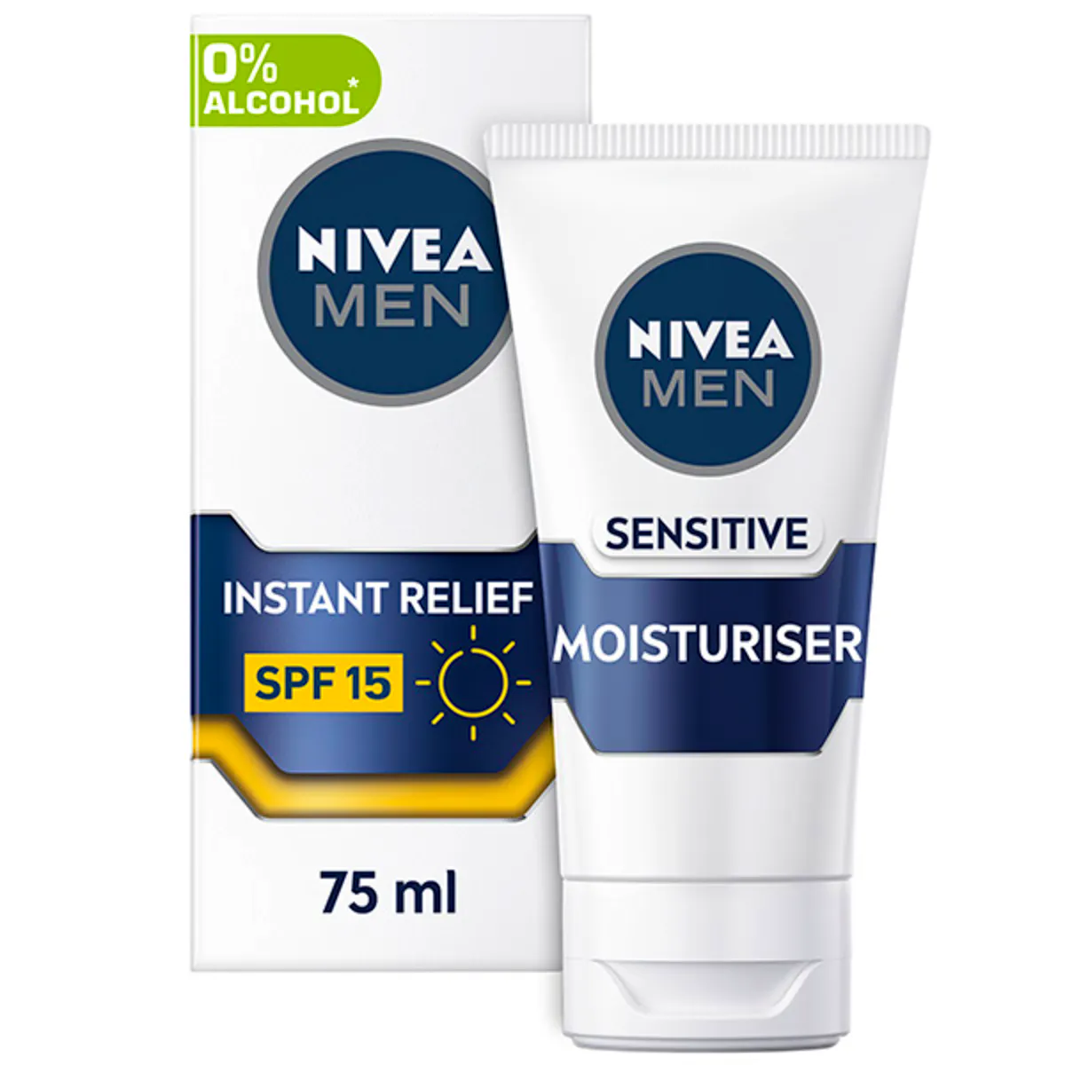 NIVEA Sensitive Moisturiser SPF 15 75 ml