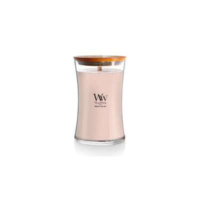 WoodWick Medium Hourglass Vanilla &amp; Sea Salt 275 g
