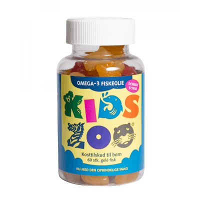 Kids Zoo Omega-3 Fisk 60 st