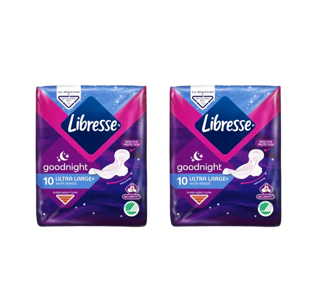 Libresse Goodnight Ultra Thin with Wings 2 x 10 pcs