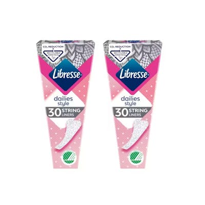 Libresse Daily Fresh String Liners 2 x 30 stk