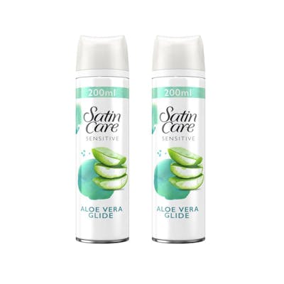 Gillette Satin Care Sensitive Skin 2 x 200 ml