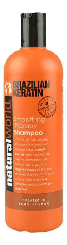Natural World Brazilian Keratin Therapy Shampoo 500 kr