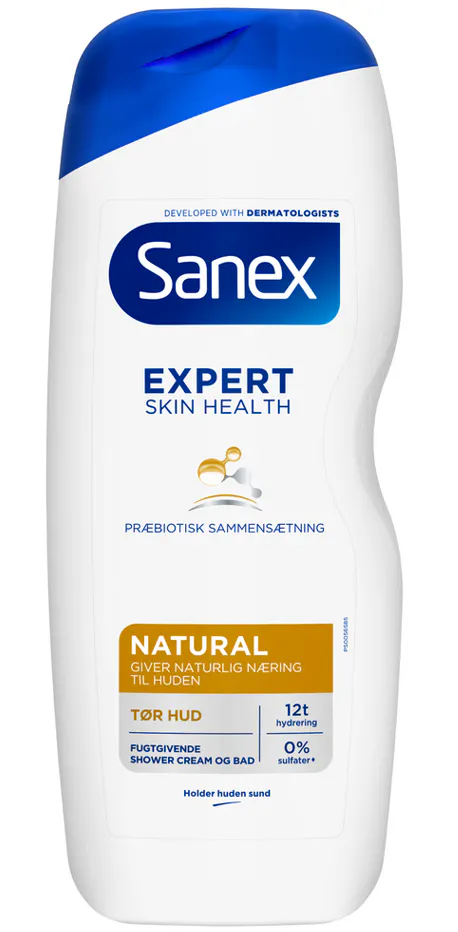 Sanex Expert Skin Health Natural Shower Cream 600 ml