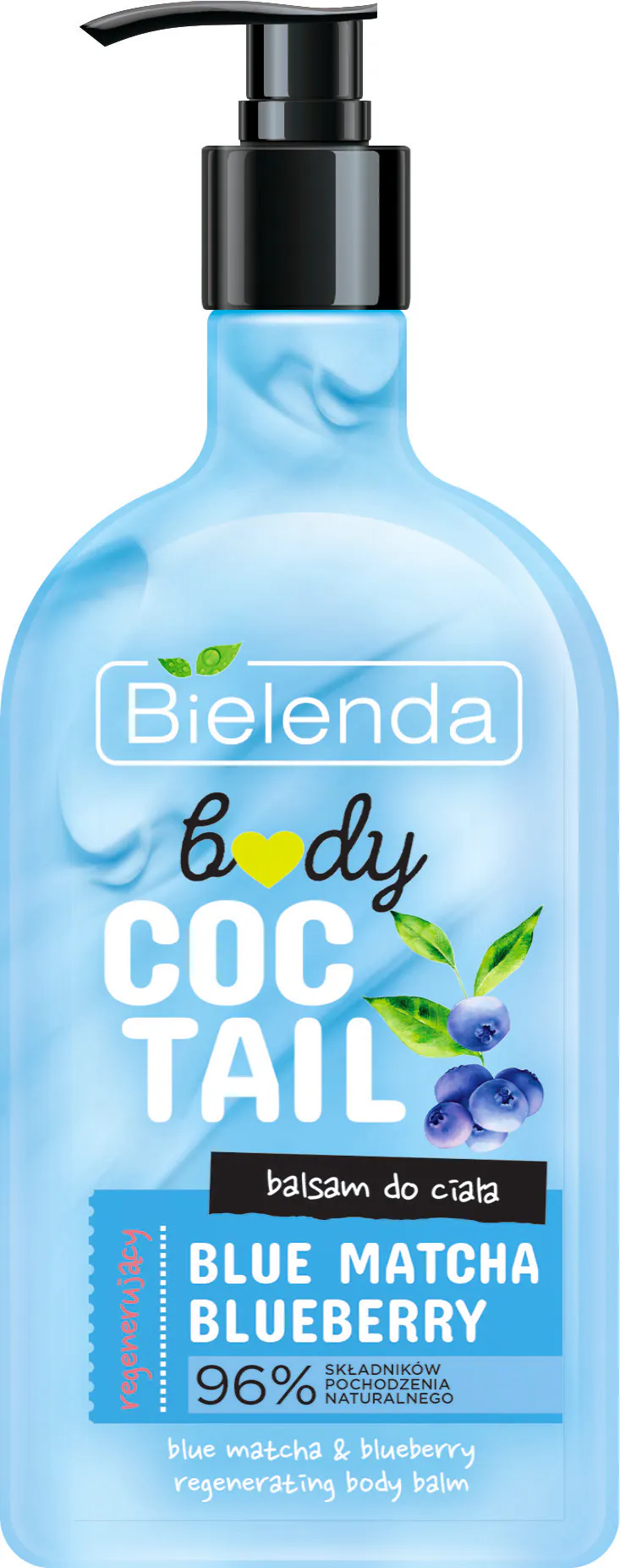 Bielenda Body Coctail Body Lotion Matcha + Blueberry 400 ml