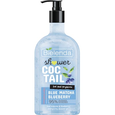 Bielenda Shower Coctail Energizing Shower Gel Blue Matcha + Blueberry 400 ml