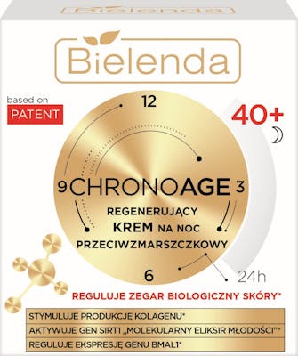 Bielenda Chrono Age 24 H Regenerating Anti-wrinkle Night Cream 40+, 50 ml