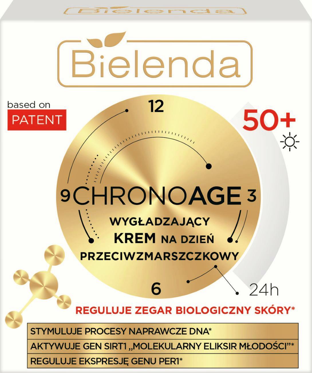 Bielenda Chrono Age 24 H Smoothing Anti-wrinkle Day Cream 50+ 50 ml