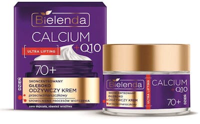 Bielenda Calcium + Q10 Concentrated Deeply Nourishing Anti-wrinkle Day Cream 70+ 50 ml