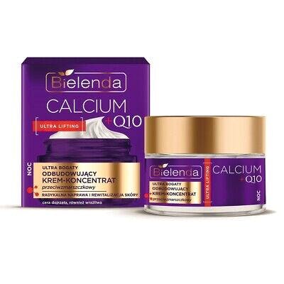 Bielenda Calcium + Q10 Ultra Rich Restorative Cream - Anti-wrinkle Concentrate For Night 50 ml