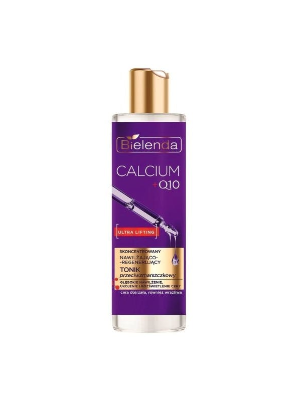 Bielenda Calcium + Q10 Concentrated Moisturizing And Regenerating Anti-Wrinkle Tonic 200 ml