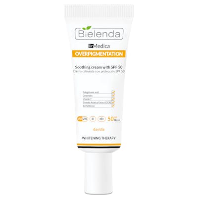 Bielenda Dr Medica Overpigmentation Soothing Cream With SPF50 50 ml