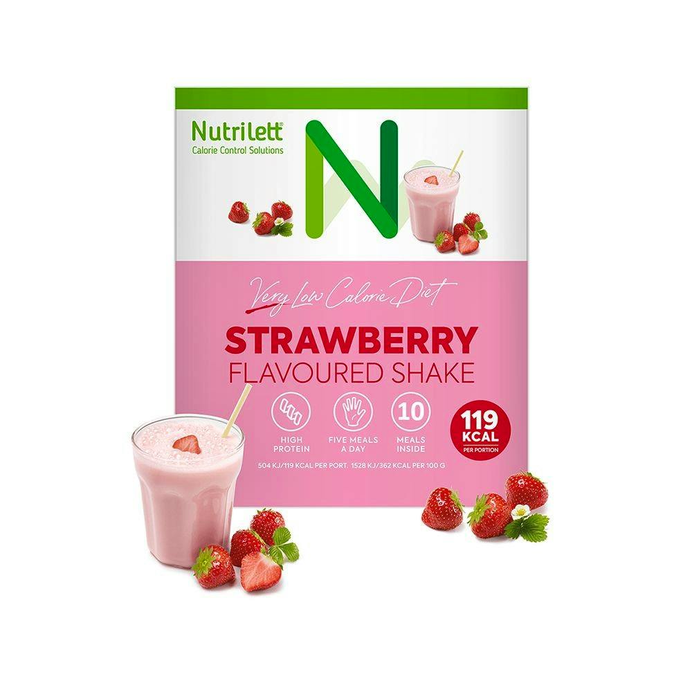 Nutrilett LCD Strawberry Shake 10 stk - £