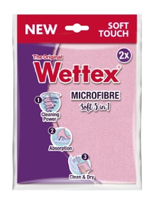 Wettex Microfibre Power Cloth 2 pcs