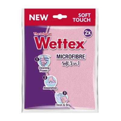 Wettex Microfibre Power Cloth 2 stk