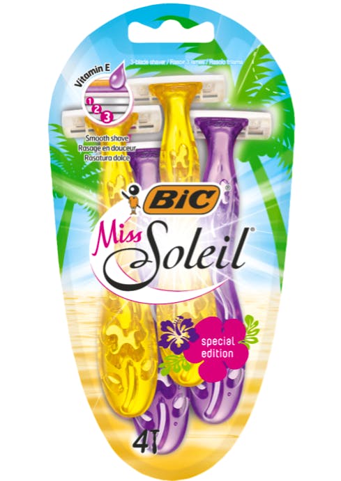 Bic Miss Soleil Special Edition Razors 4 st