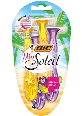 Bic Miss Soleil Special Edition Razors 4 kpl