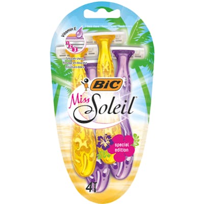 Bic Miss Soleil Special Edition Razors 4 st