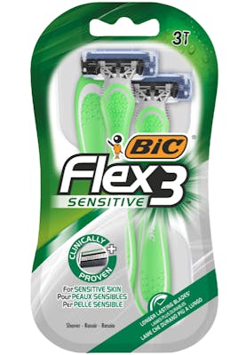 Bic Flex 3 Sensitive Razors 3 pcs