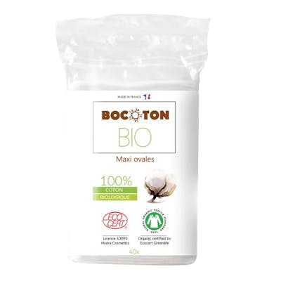 Bocoton Organic Cotton Pads Maxi 40 pcs