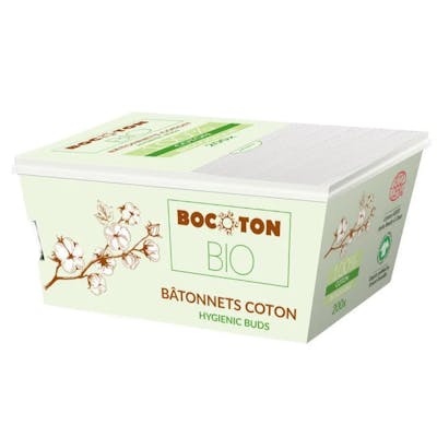 Bocoton Organic Cotton Buds 200 kpl