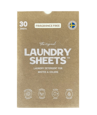 Laundry Sheets Laundry Sheets Fragrance Free 30 stk