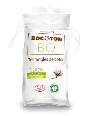 Bocoton Bio Rectangles Cotton Pads 170 pcs