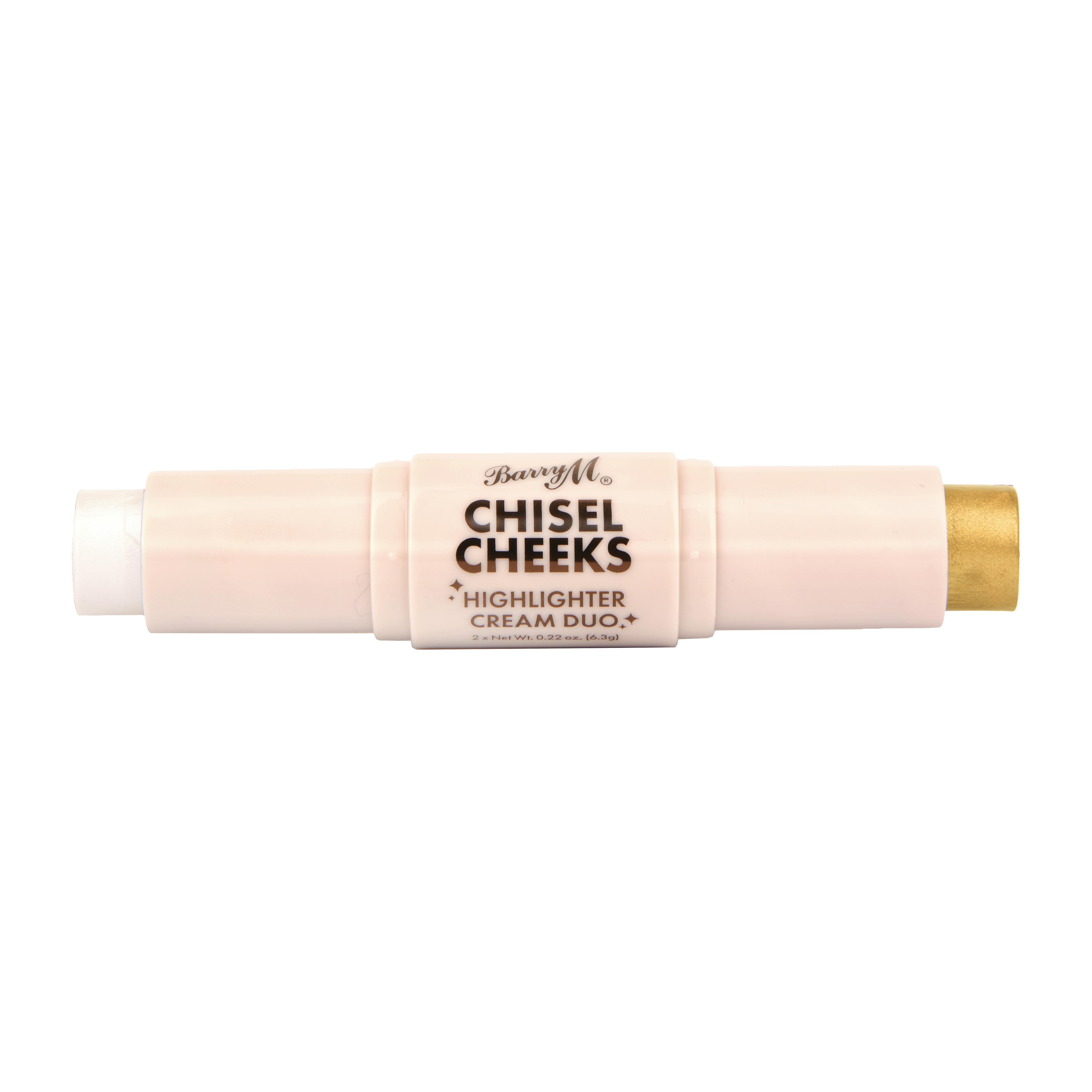 Barry M. Chisel Cheeks Highlighter Cream Duo Silver/Gold 12,6 g