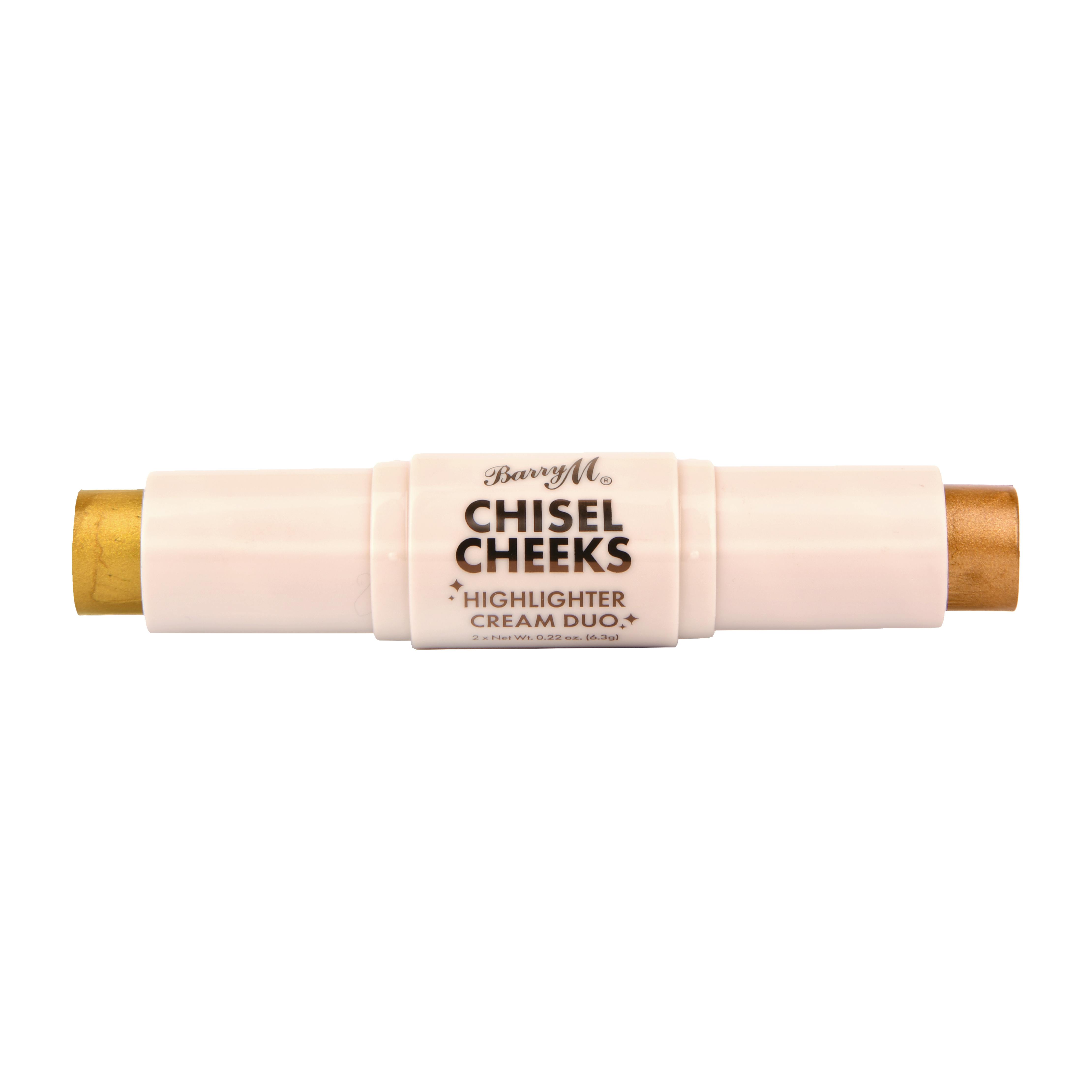 Barry M. Chisel Cheeks Highlighter Cream Duo Gold/Bronze 12,6 g