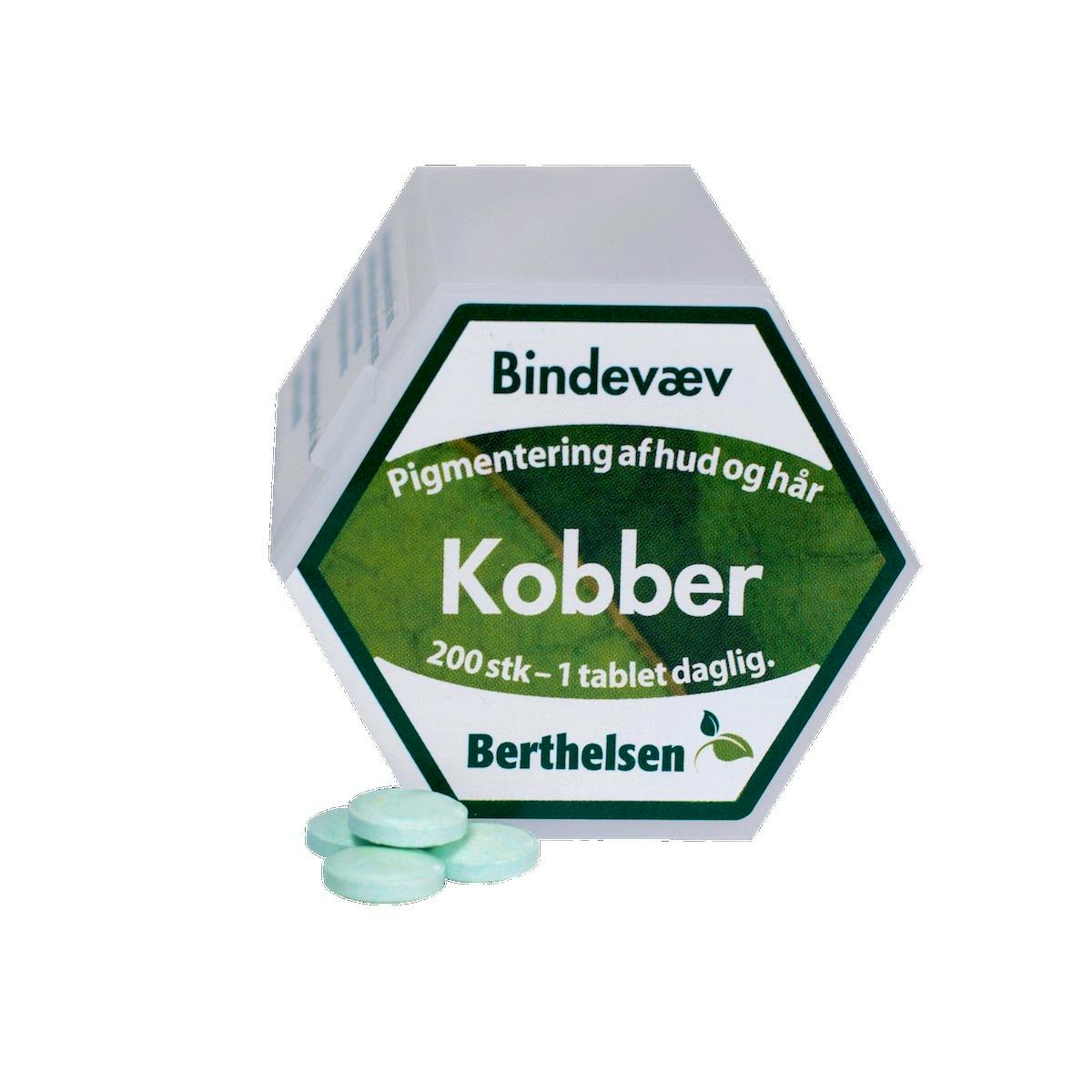 Berthelsen Kobber 2 mg 200 pcs