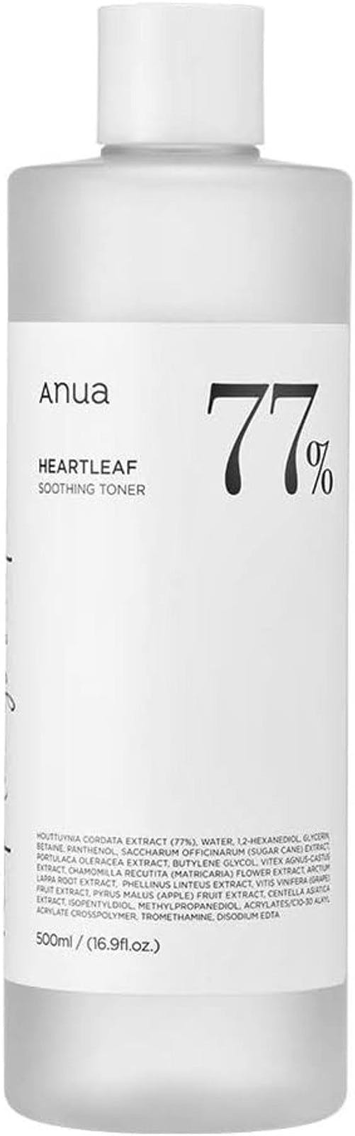 Anua Heartleaf 77% Soothing Toner 500 ml