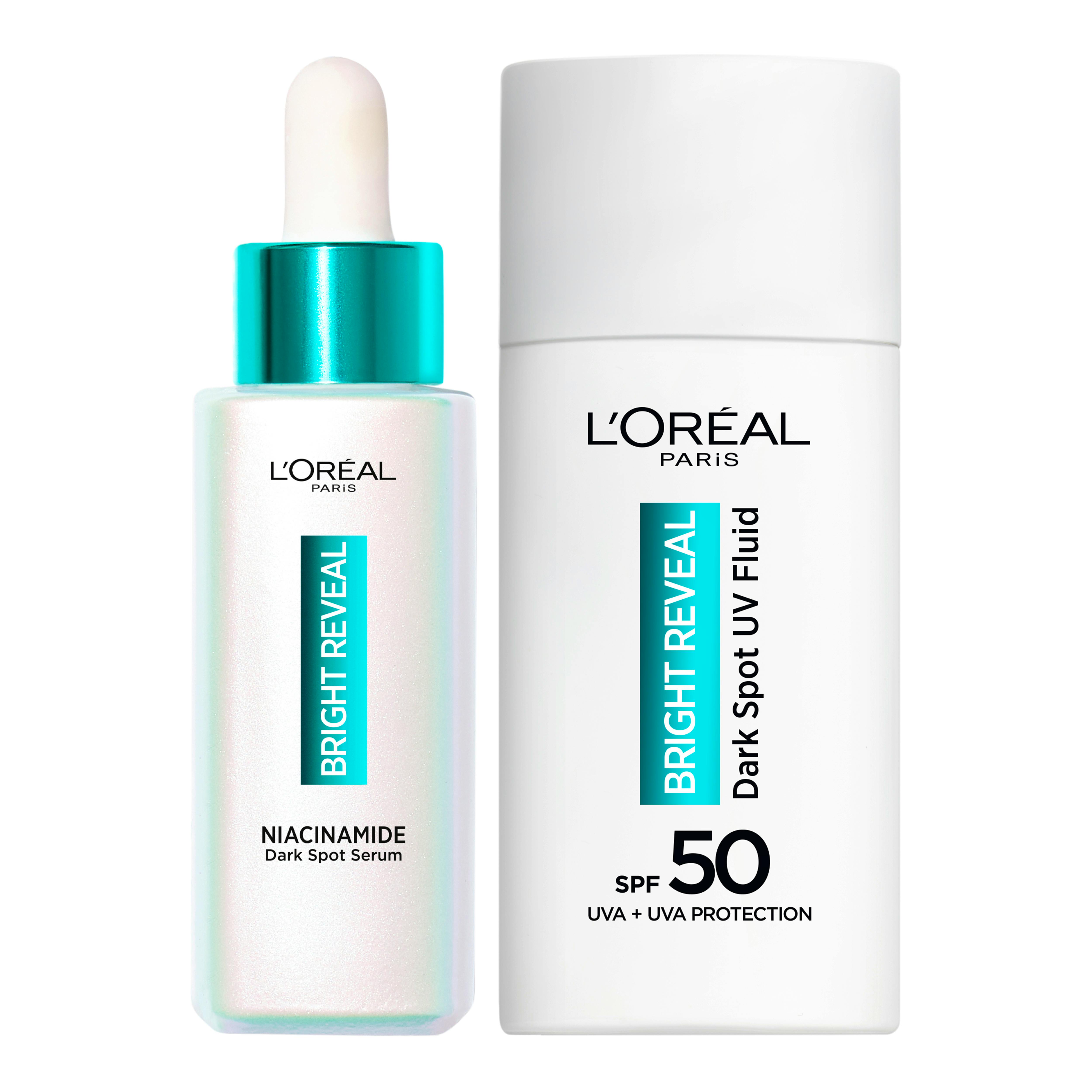 L'Oréal Paris Bright Reveal Serum & Day Cream Fluid SPF50 30 ml + 50 ml