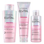 L&#039;Oréal Paris Elvital Glycolic Gloss Shampoo, Conditioner &amp; Treatment 2 x 200 ml + 150 ml