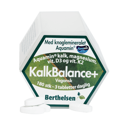 Berthelsen KalkBalance - Vegetabilsk 180 tabletter