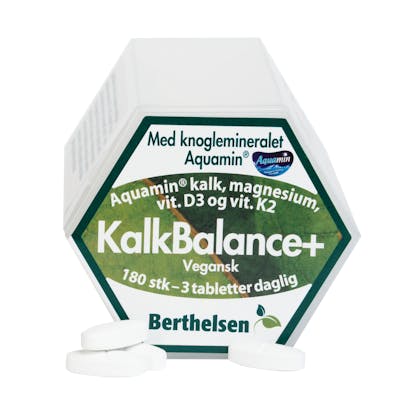 Berthelsen KalkBalance - Vegetabilisk 18 tabletter
