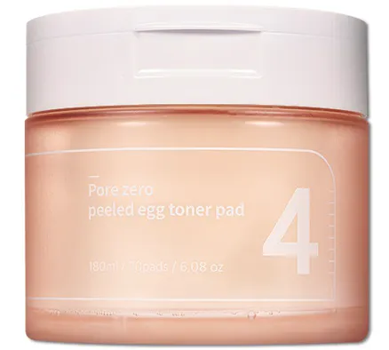 Numbuzin No.4 Pore Zero Peeled Egg Toner Pad 70 pcs