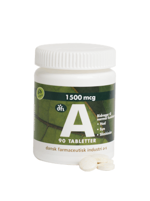 DFI A-Vitamiini 1500 mcg 90 tablettia