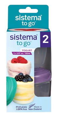 Sistema Yogurt To Go 150 ml 2 pcs