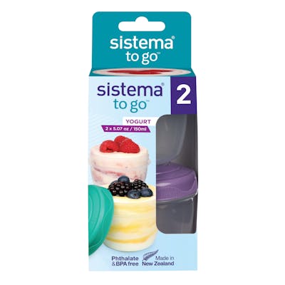 Sistema Yogurt To Go 150 ml 2 kpl