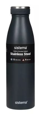 Sistema Stainless Steel 500 ml Black 1 kpl