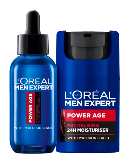 L'Or&eacute;al Paris Men Expert Power Age Serum & Revitalizing Moisturizer 30 ml + 50 ml