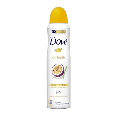 Dove Go Fresh Deo Spray Passion Fruit &amp; Lemongrass 150 ml