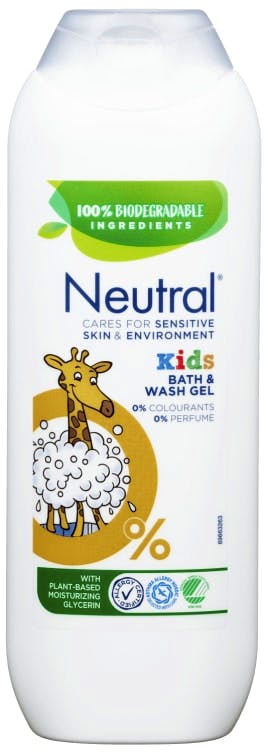 Neutral store kids shampoo