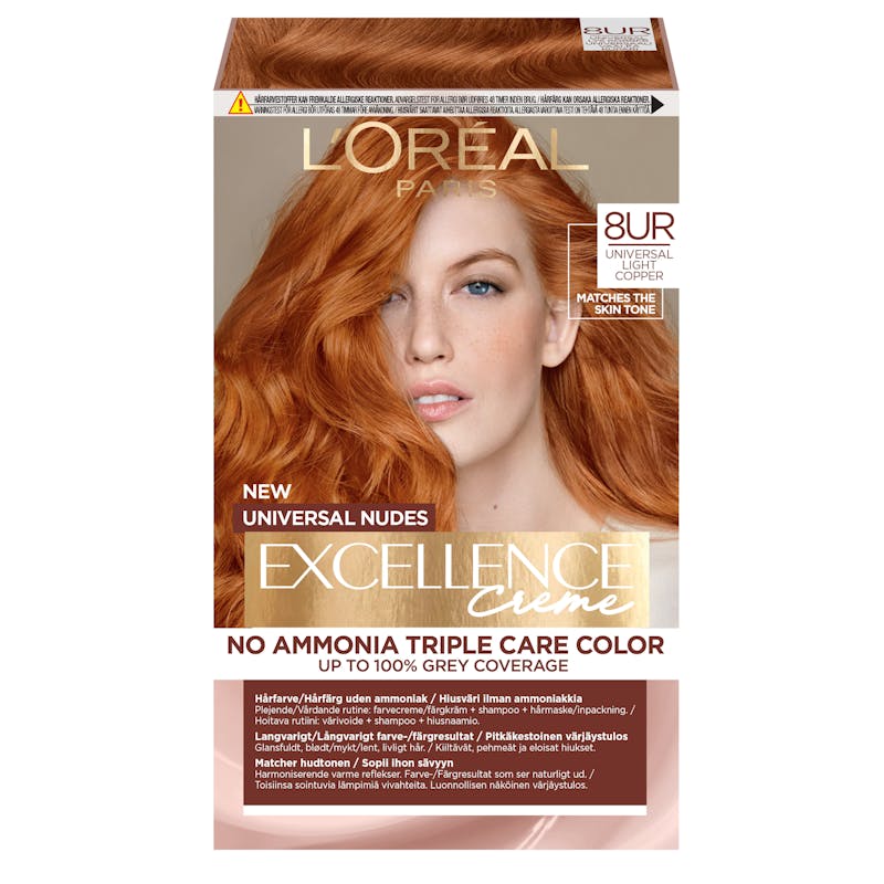 L&#039;Oréal Paris Excellence Universal Nudes Light Copper 1 kpl