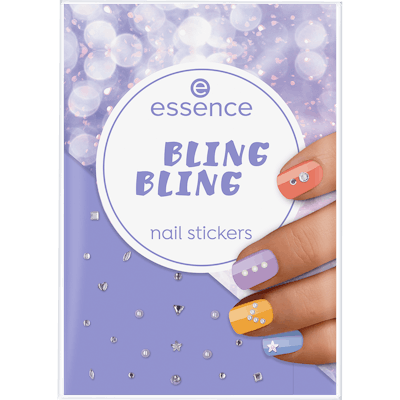 Essence Bling Bling Nail Stickers 1 kpl
