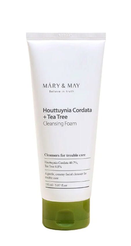 Mary & May Houttuynia Cordata + Tea Tree Cleansing Foam 150 ml